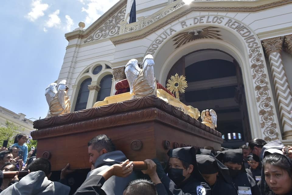 procesión infantil templo el calvario guatemala | 