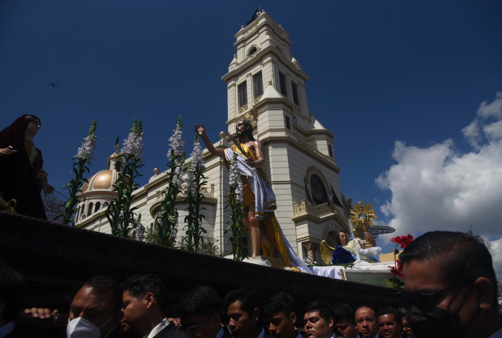 jesús resucitado - procesión el calvario guatemala - 9 abril 2023 | 