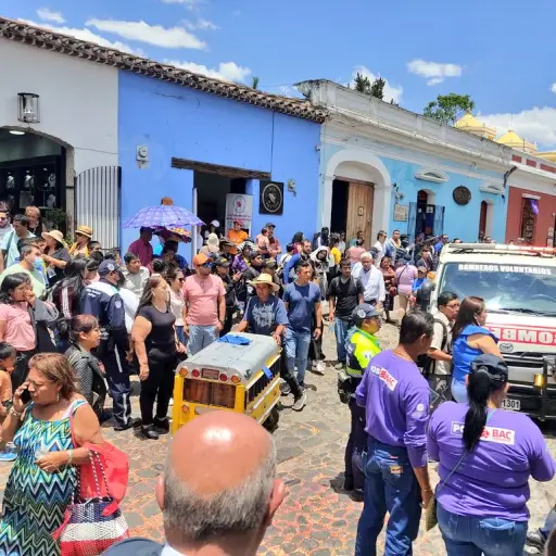 Explosión antigua guatemala - 9 abril 2023 ,