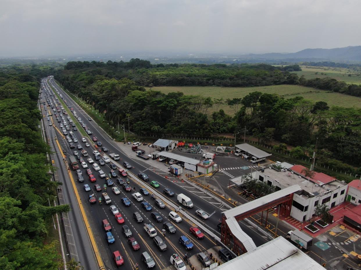 autopista palín escuintla retorno semana santa - 9 abril 2023 | 