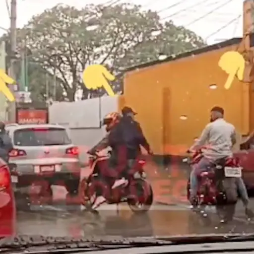 Captura de pantalla video Twitter. 