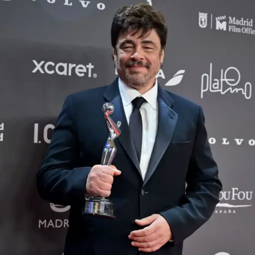 Benicio del Toro Premios Platino 2023