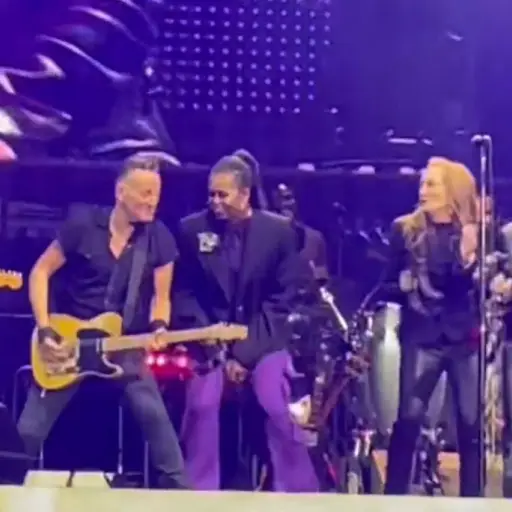 Bruce Springsteen Michelle Obama ,