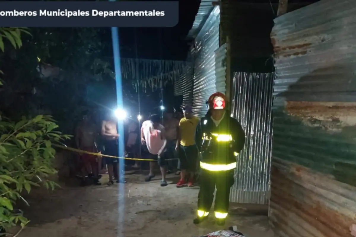 Foto: Bomberos Municipales Departamentales