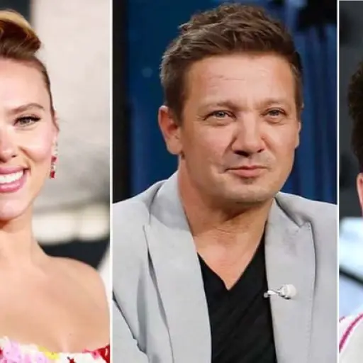 Scarlett Johansson y Jeremy Renner ,