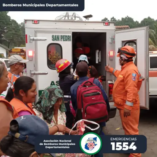 Foto: Bomberos Municipales Departamentales