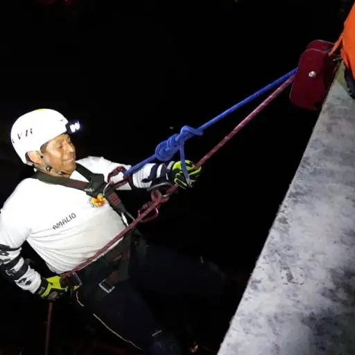 Bombero muerto accidente ,