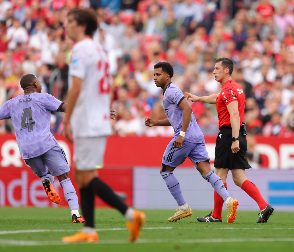 Anotación de Rodrygo Goes ante Sevilla | 