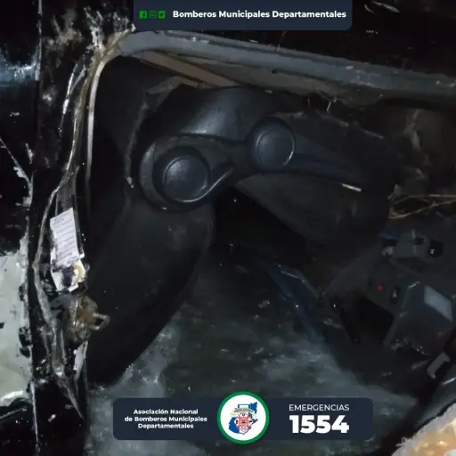 Foto: Bomberos Municipales Departamentales