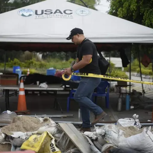 MP investiga toma campus central usac ,