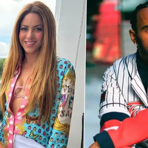 Shakira Lewis Hamilton ,