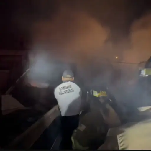 incendio viviendas reciclaje ,