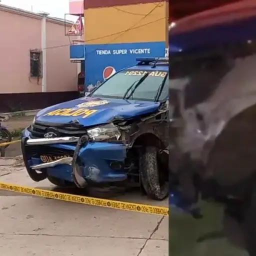 accidente PNC ebrio san pedro ayampuc ,