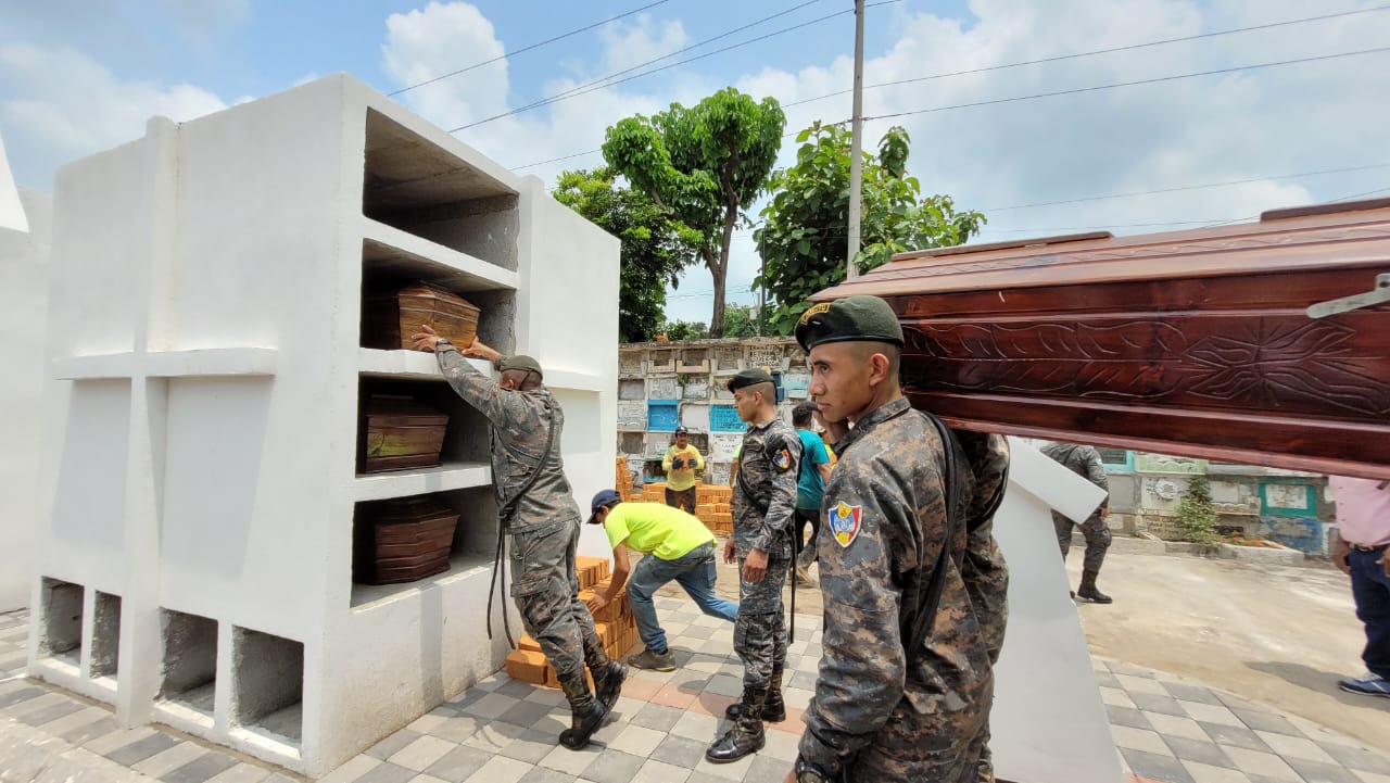 victimas volcán de fuego osarios 6 | 