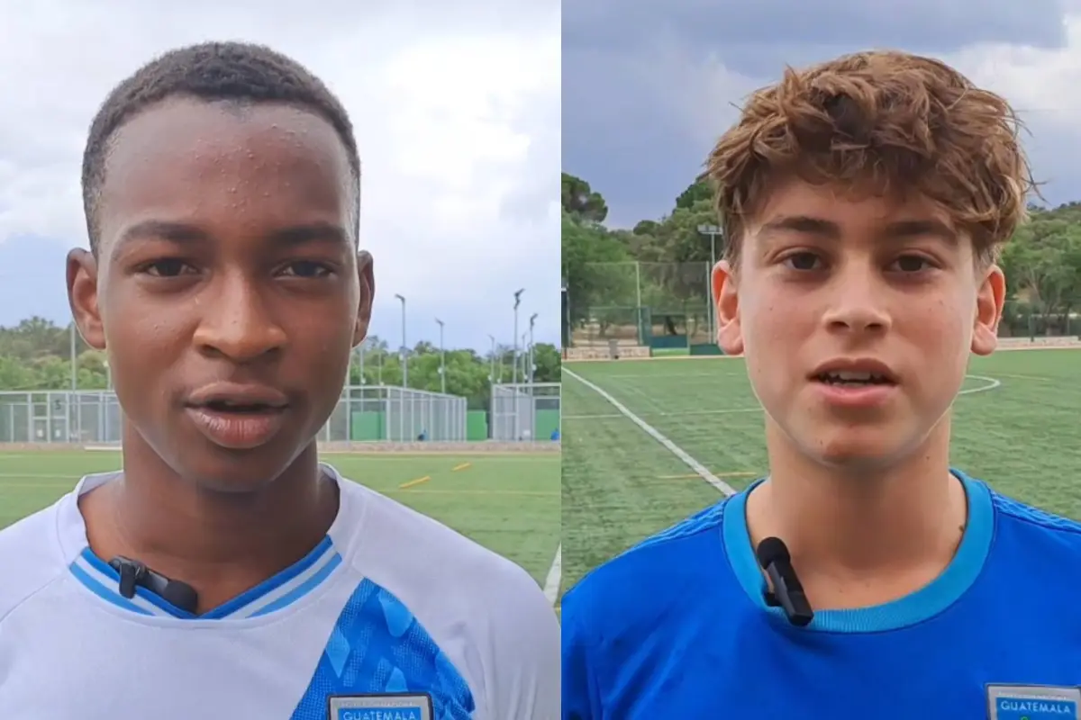 palabras de Marvin Avila y luis ramos seleccionados sub-15, 