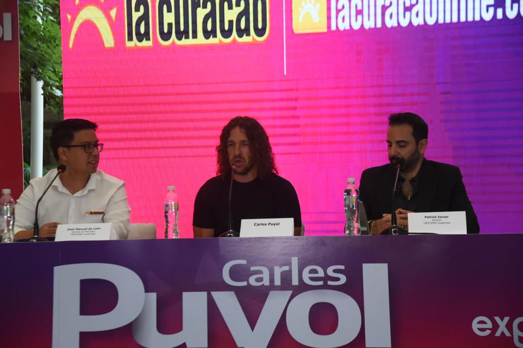 Visita de Carles Puyol a Guatemala | 