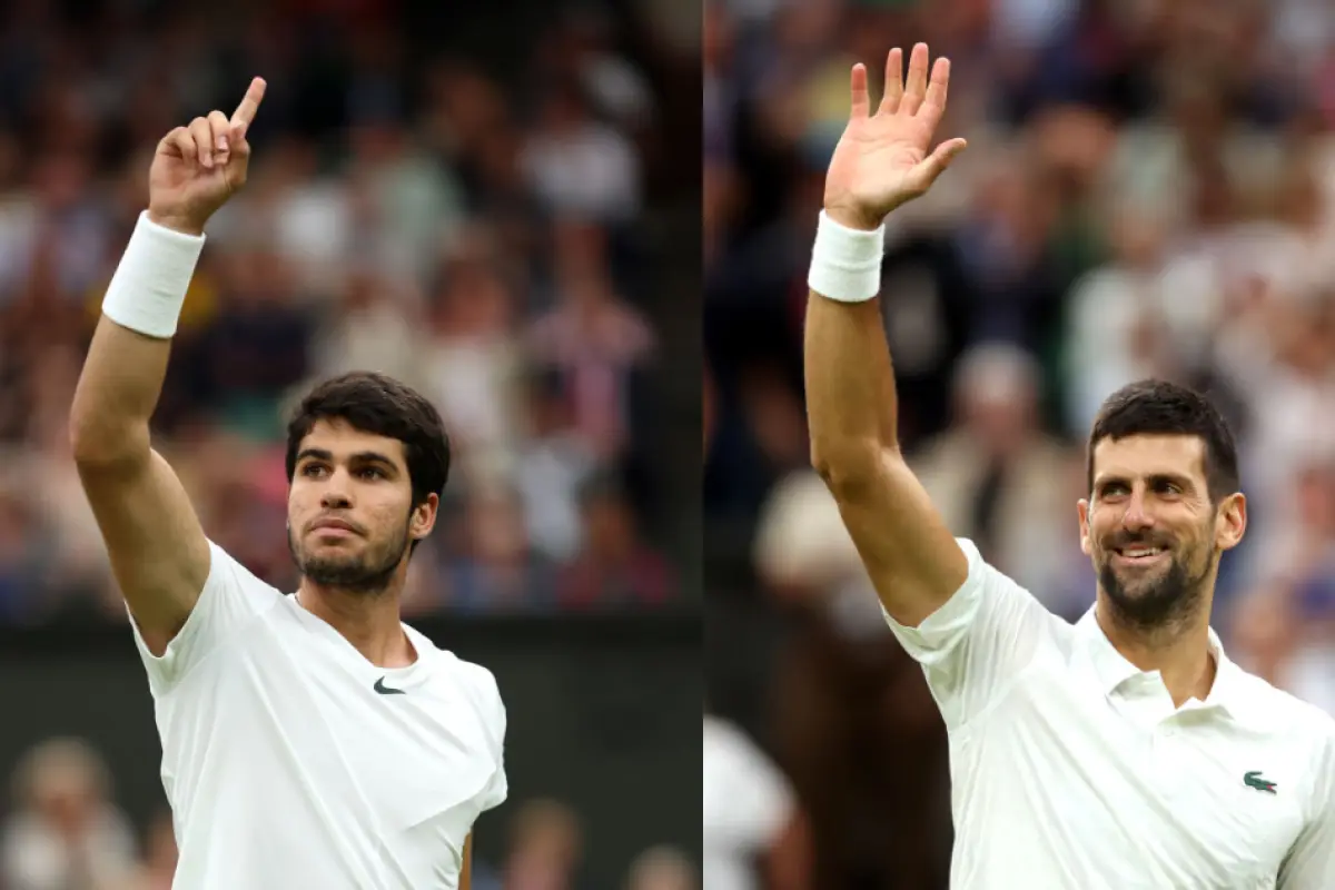 Alcaraz y Djokovic se verán las caras en la final de Wimbledon, 