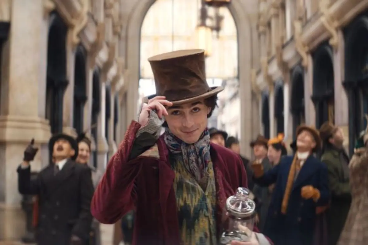 Wonka Timothée Chalamet, 