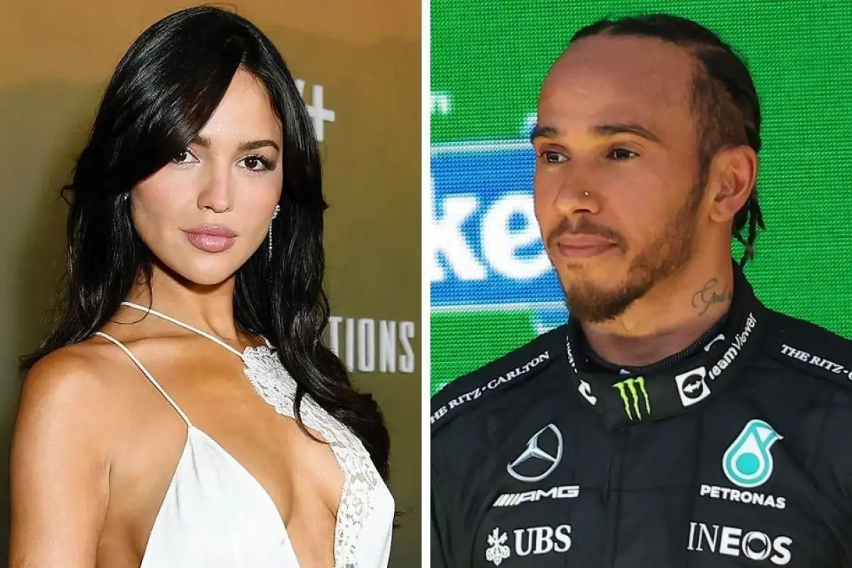 eiza gonzalez lewis hamilton, 