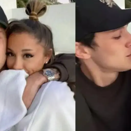 ariana grande y dalton gome ,