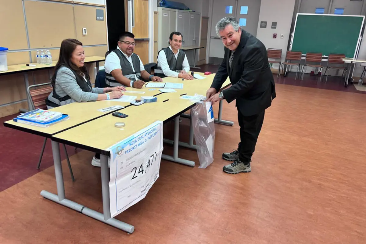 Foto: Junta Electoral del Voto en el Extranjero