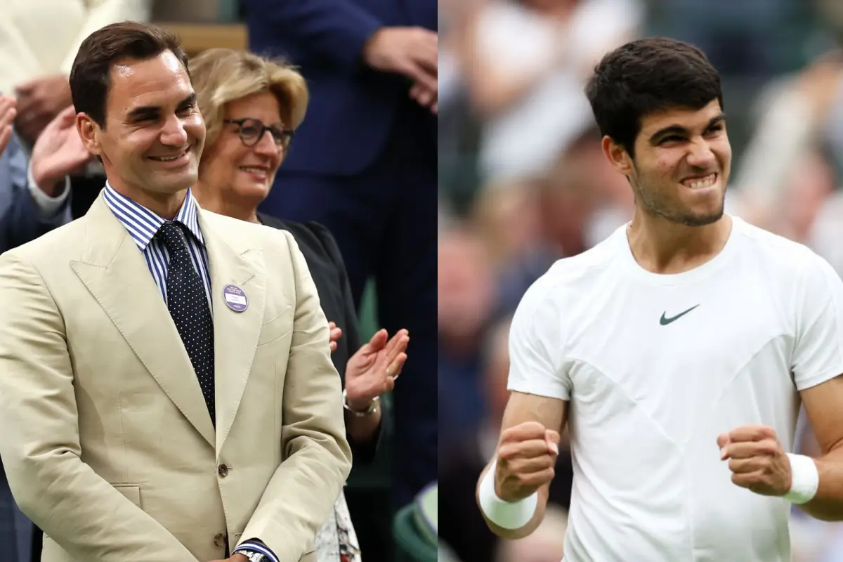 Alcaraz y Federer en Wimbledon (3), 