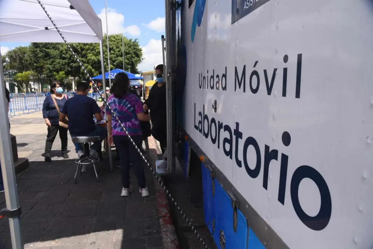 laboratorio movil covid19, 