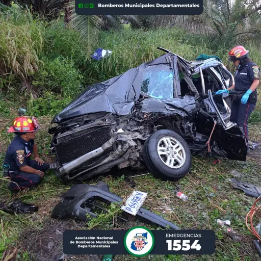 Foto: Bomberos Municipales Departamentales
