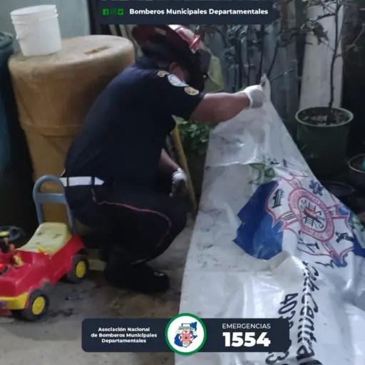 Foto: Bomberos Municipales Departamentales