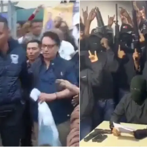 Captura de pantalla video Twitter. 