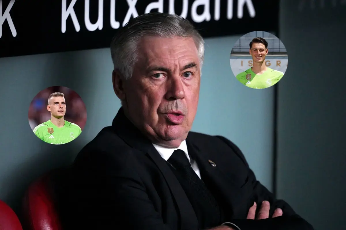 ¿Lunin o Kepa? Ancelotti revela quién será su guardameta titular, 