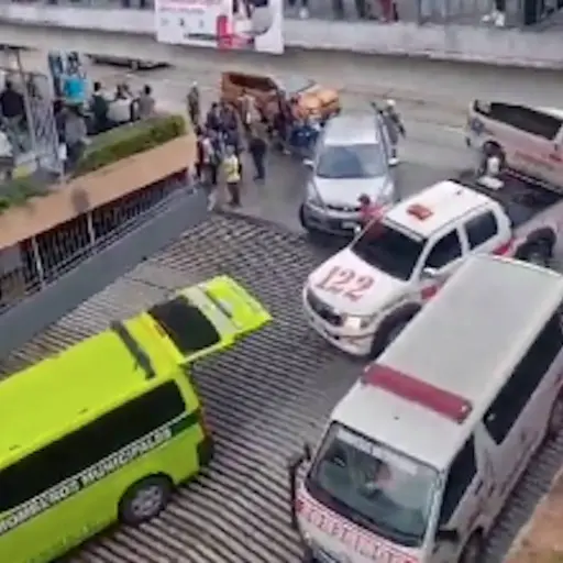 Captura de pantalla video Twitter. 