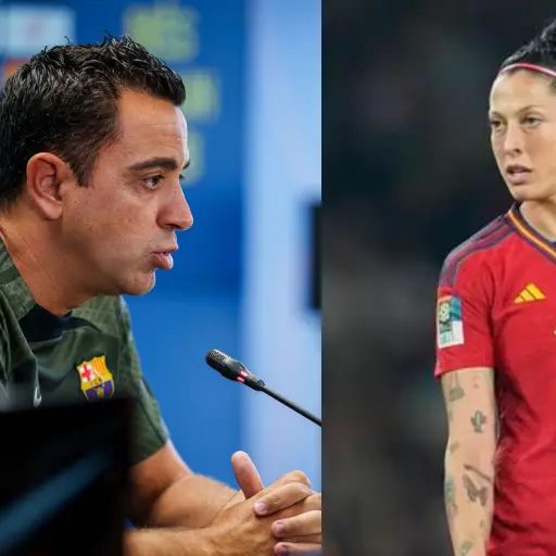 Xavi muestra su apoyo a Jennifer Hermoso ,