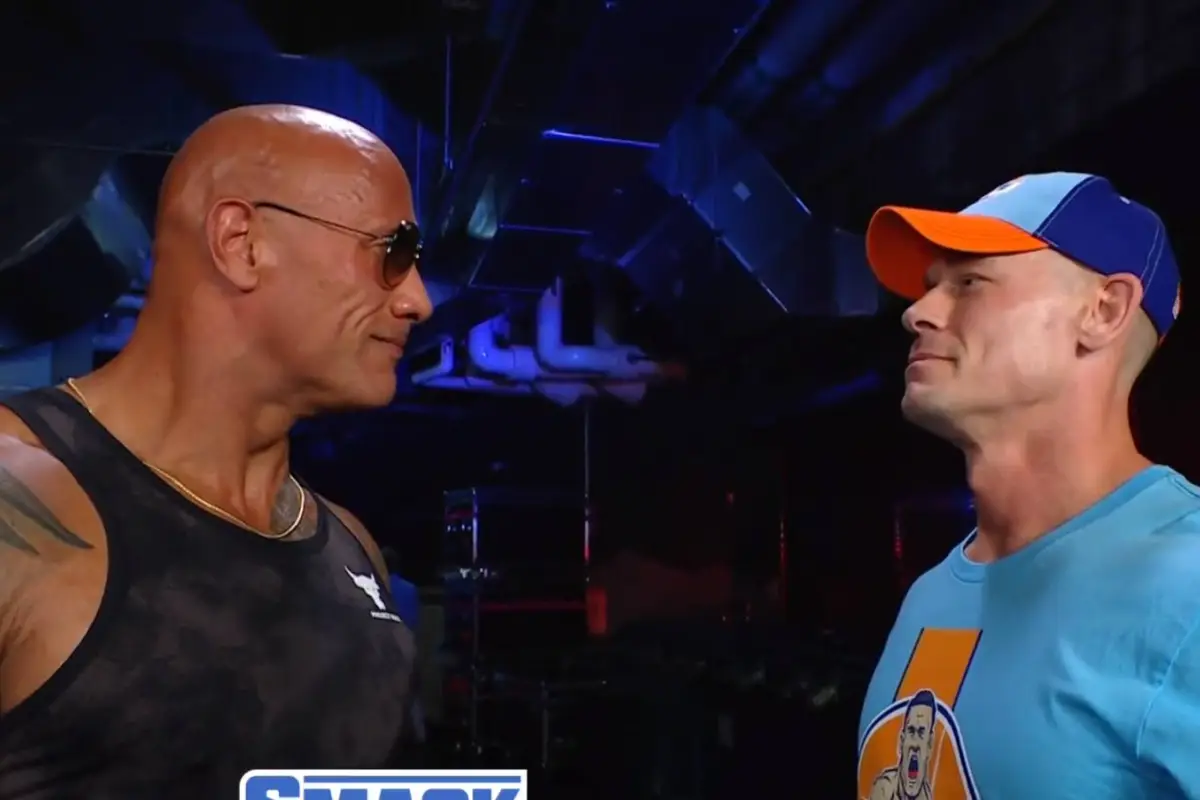 The Rock y John Cena se reencuentran en WWE SmackDown, 