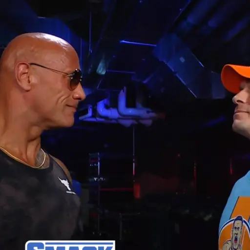 The Rock y John Cena se reencuentran en WWE SmackDown ,