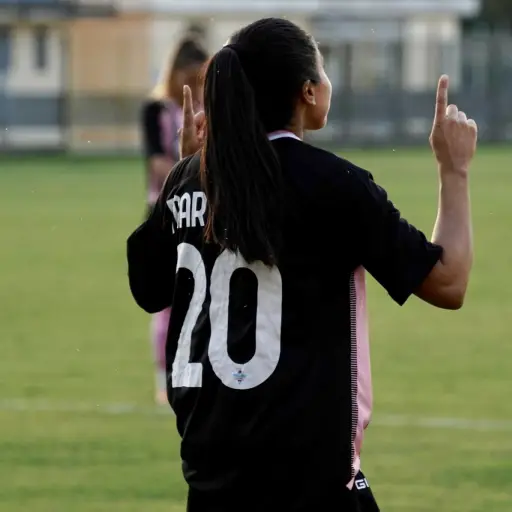 Ana Lucía Martínez con actividad en el futbol italiano ,