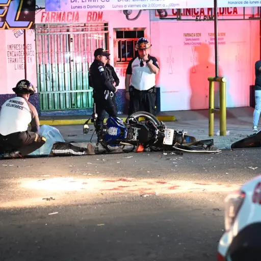 Accidentes en moto Emisoras Unidas septiembre 2023 ,