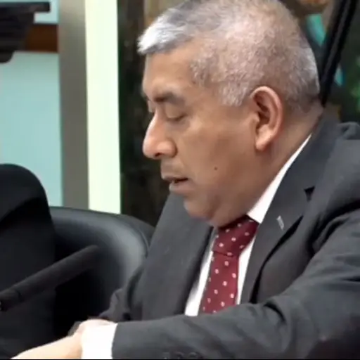 Rafael Curruchiche, jefe de la FECI ,