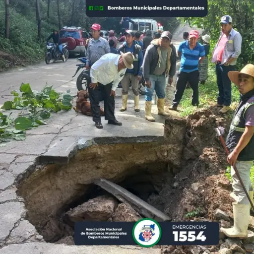 Foto: Bomberos Municipales Departamentales