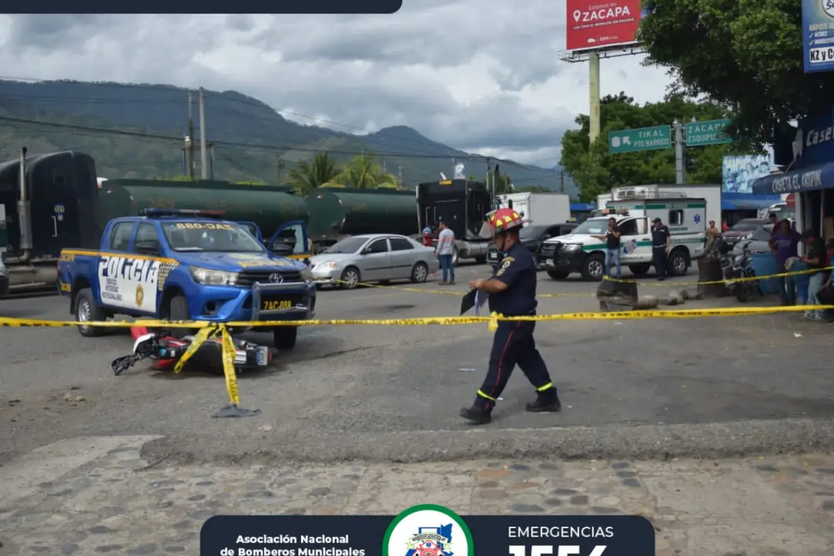 Foto: Bomberos Municipales Departamentales