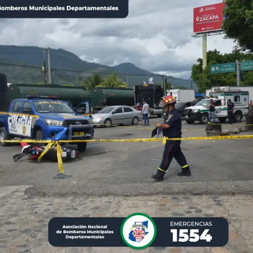 Foto: Bomberos Municipales Departamentales