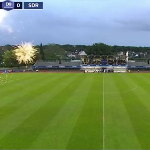 Suspenden el partido PSG-Reims femenino por el lanzamiento de fuegos artificiales al campo ,