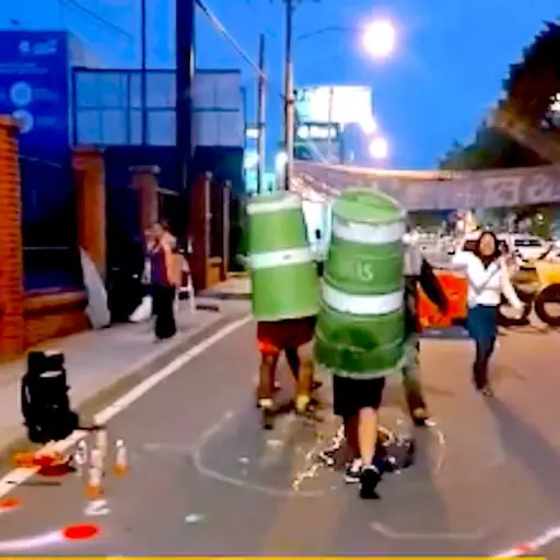 Captura de pantalla video TikTok. 