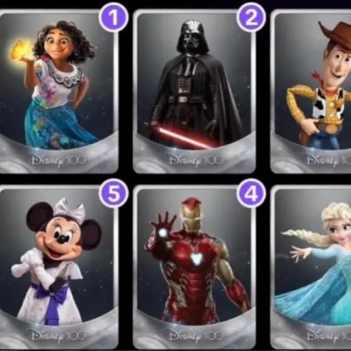 Cartas digitales Disney 100 TikTok ,
