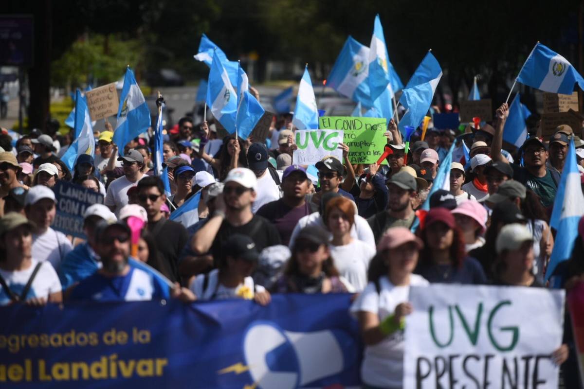 Galería: Así se vivió el paro nacional en la Ciudad de Guatemala