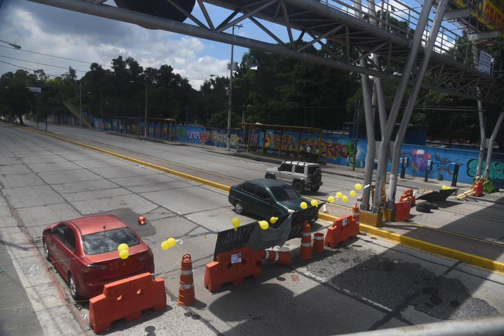 bloqueo avenida petapa 1 | 