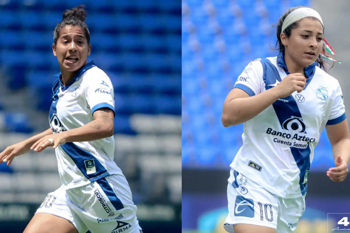 aisha solorzano y savianna gomez puebla femenil, 