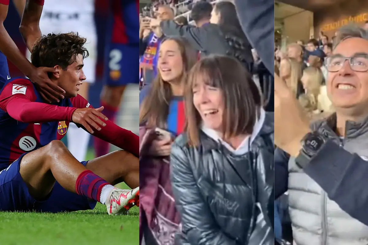 familia de Marc Guiu reacciona a su debut con el Barcelona, 