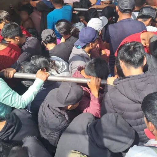 Migrantes rescatados Emisoras Unidas octubre 2023 ,