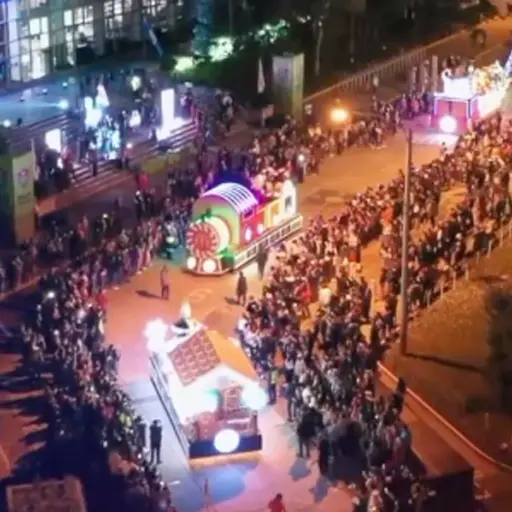 Desfile Navideño de la Municipalidad ,